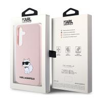 Karl Lagerfeld Silicone Choupette - Etui Samsung Galaxy S24 (różowy)
