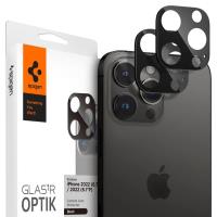Spigen Optik.TR Camera Lens Protector 2-Pack - Szkło ochronne na obiektyw do iPhone 16 Pro / 16 Pro Max / 15 Pro / 15 Pro Max / 14 Pro / 14 Pro Max (Black) Spigen Optik.TR Camera Lens Protector 2-Pack - Szkło ochronne na obiektyw do iPhone 16 Pro / 16 Pro Max / 15 Pro / 15 Pro Max / 14 Pro / 14 Pro Max (Black)