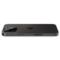 Spigen Optik.TR Camera Lens Protector 2-Pack - Szkło ochronne na obiektyw do iPhone 16 Pro / 16 Pro Max / 15 Pro / 15 Pro Max / 14 Pro / 14 Pro Max (Black)