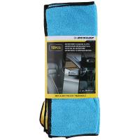 Dunlop - Ściereczki samochodowe z mikrofibry uniwersalne 35x40 cm 10 szt. Dunlop - Ściereczki samochodowe z mikrofibry uniwersalne 35x40 cm 10 szt.