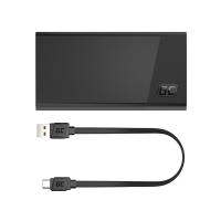 Green Cell PowerPlay20s - Power Bank 20000 mAh z szybkim ładowaniem USB-A QuickCharge 3.0 oraz 2x USB-C Power Delivery 22.5W (czarny)