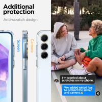 Spigen Ultra Hybrid - Etui do Samsung Galaxy A55 5G (Przezroczysty)