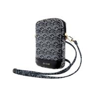 Guess Zip GCube Bottom Stripe - Torebka na telefon (czarny)