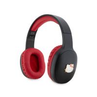 Hello Kitty Metal Logo Oval Shape - Bezprzewodowe słuchawki nauszne Bluetooth V5.3 (czarny) Hello Kitty Metal Logo Oval Shape - Bezprzewodowe słuchawki nauszne Bluetooth V5.3 (czarny)