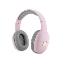 Hello Kitty Metal Logo Oval Shape - Bezprzewodowe słuchawki nauszne Bluetooth V5.3 (różowy) Hello Kitty Metal Logo Oval Shape - Bezprzewodowe słuchawki nauszne Bluetooth V5.3 (różowy)
