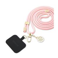 Guess CBDY Cord Nylon 4G Metal Charm - Uniwersalny pasek do telefonu (różowy)