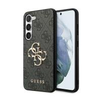 Guess 4G Big Metal Logo - Etui Samsung Galaxy S24 (czarny) Guess 4G Big Metal Logo - Etui Samsung Galaxy S24 (czarny)