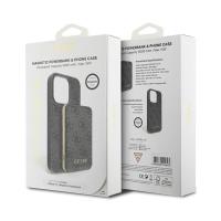 Guess Bundle Pack MagSafe 4G Metal Gold Logo - Zestaw etui + Power Bank 5000mAh MagSafe iPhone 11 (czarny)