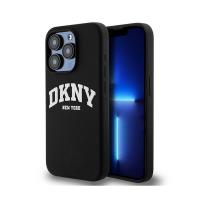 DKNY Liquid Silicone White Printed Logo MagSafe - Etui iPhone 14 Pro (czarny) DKNY Liquid Silicone White Printed Logo MagSafe - Etui iPhone 14 Pro (czarny)