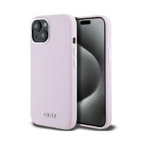 DKNY Liquid Silicone Small Metal Logo MagSafe - Etui iPhone 15 Plus / 14 Plus (różowy) DKNY Liquid Silicone Small Metal Logo MagSafe - Etui iPhone 15 Plus / 14 Plus (różowy)