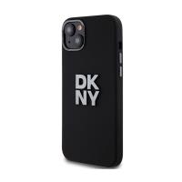 DKNY Liquid Silicone Metal Logo - Etui iPhone 15 Plus / 14 Plus (czarny) DKNY Liquid Silicone Metal Logo - Etui iPhone 15 Plus / 14 Plus (czarny)