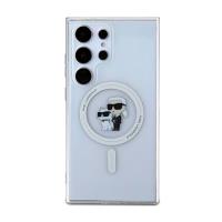 Karl Lagerfeld IML Karl & Choupette MagSafe - Etui Samsung Galaxy S24 Ultra (przezroczysty)