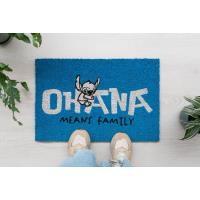 Disney Stitch - Wycieraczka (40 x 60 cm) (niebieski)