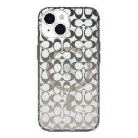 Coach Signature C Ombre MagSafe - Etui iPhone 15 / 14 / 13 (Deep Forest)