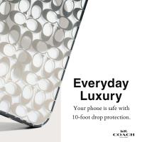 Coach Signature C Ombre MagSafe - Etui iPhone 15 / 14 / 13 (Deep Forest)