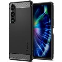 Spigen Rugged Armor - Etui do Sony Xperia 1 VI (Matte Black) Spigen Rugged Armor - Etui do Sony Xperia 1 VI (Matte Black)