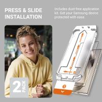 Crong EasyShield 2-Pack - Szkło hartowane Samsung Galaxy S25+ / S24+ (2 sztuki)