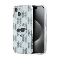 Karl Lagerfeld IML Choupette Head & Monogram - Etui iPhone 15 / 14 / 13 (przezroczysty) Karl Lagerfeld IML Choupette Head & Monogram - Etui iPhone 15 / 14 / 13 (przezroczysty)