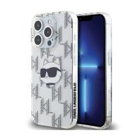 Karl Lagerfeld IML Choupette Head & Monogram - Etui iPhone 15 Pro Max (przezroczysty) Karl Lagerfeld IML Choupette Head & Monogram - Etui iPhone 15 Pro Max (przezroczysty)