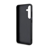 DKNY Leather Mono Stripe & Metal Logo - Etui Samsung Galaxy S24 (czarny)