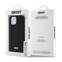 DKNY 3D Rubber Repeat Pattern - Etui iPhone 15 / 14 / 13 (czarny)