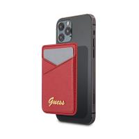 Guess Wallet Card Slot MagSafe Saffiano - Portfel magnetyczny (czerwony) Guess Wallet Card Slot MagSafe Saffiano - Portfel magnetyczny (czerwony)