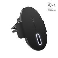 Speck Charging Vent Mount + ClickLock - Uchwyt samochodowy z ładowaniem bezprzewodowym MagSafe (czarny) Speck Charging Vent Mount + ClickLock - Uchwyt samochodowy z ładowaniem bezprzewodowym MagSafe (czarny)