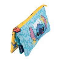 Disney Stitch - Piórnik 3-komorowy z kolekcji Tropical