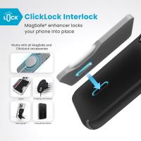 Speck Presidio2 Pro ClickLock & MagSafe - Etui iPhone 16 (Black / Slate Grey / White)
