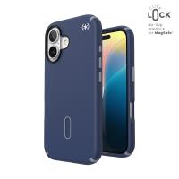 Speck Presidio2 Pro ClickLock & MagSafe - Etui iPhone 16 (Coastal Blue / Dust Grey / White) Speck Presidio2 Pro ClickLock & MagSafe - Etui iPhone 16 (Coastal Blue / Dust Grey / White)