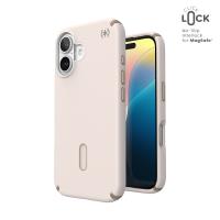 Speck Presidio2 Pro ClickLock & MagSafe - Etui iPhone 16 (Bleached Bone / Heirloom Gold / Hazel Brown) Speck Presidio2 Pro ClickLock & MagSafe - Etui iPhone 16 (Bleached Bone / Heirloom Gold / Hazel Brown)