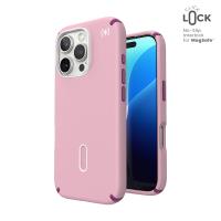 Speck Presidio2 Pro ClickLock & MagSafe - Etui iPhone 16 Pro (Wednesday Pink / Boysenberry Purple / White) Speck Presidio2 Pro ClickLock & MagSafe - Etui iPhone 16 Pro (Wednesday Pink / Boysenberry Purple / White)