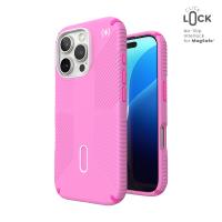 Speck Presidio2 Grip ClickLock & MagSafe - Etui iPhone 16 Pro (True Pink / Shocking Pink / White) Speck Presidio2 Grip ClickLock & MagSafe - Etui iPhone 16 Pro (True Pink / Shocking Pink / White)