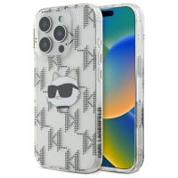 Karl Lagerfeld IML Choupette Head Electroplated - Etui iPhone 16 Pro (przezroczysty) Karl Lagerfeld IML Choupette Head Electroplated - Etui iPhone 16 Pro (przezroczysty)