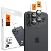 Spigen Optik Pro GLAS.TR EZ Fit Camera Protector 2-Pack - Szkło ochronne na obiektyw do iPhone 16 / 16 Plus (2 szt) (Czarny) Spigen Optik Pro GLAS.TR EZ Fit Camera Protector 2-Pack - Szkło ochronne na obiektyw do iPhone 16 / 16 Plus (2 szt) (Czarny)