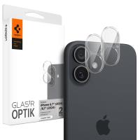 Spigen Optik GLAS.TR Camera Protector 2-Pack - Szkło ochronne na obiektyw do iPhone 16 / 16 Plus (2 szt) (Przezroczysty) Spigen Optik GLAS.TR Camera Protector 2-Pack - Szkło ochronne na obiektyw do iPhone 16 / 16 Plus (2 szt) (Przezroczysty)