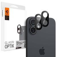 Spigen Optik GLAS.TR Camera Protector 2-Pack - Szkło ochronne na obiektyw do iPhone 16 / 16 Plus (2 szt) (Czarny) Spigen Optik GLAS.TR Camera Protector 2-Pack - Szkło ochronne na obiektyw do iPhone 16 / 16 Plus (2 szt) (Czarny)