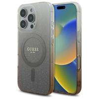 Guess IML Glitter Gradient MagSafe - Etui iPhone 16 Pro (brązowy) Guess IML Glitter Gradient MagSafe - Etui iPhone 16 Pro (brązowy)