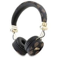 Guess Peony Script Round Shape - Bezprzewodowe słuchawki nauszne Bluetooth ENC (czarny) Guess Peony Script Round Shape - Bezprzewodowe słuchawki nauszne Bluetooth ENC (czarny)
