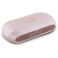 Guess Elongated Metalic Printed Logo - Słuchawki Bluetooth TWS + etui ładujące (różowy) Guess Elongated Metalic Printed Logo - Słuchawki Bluetooth TWS + etui ładujące (różowy)