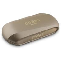 Guess Elongated Metalic Printed Logo - Słuchawki Bluetooth TWS + etui ładujące (złoty) Guess Elongated Metalic Printed Logo - Słuchawki Bluetooth TWS + etui ładujące (złoty)