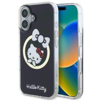 Hello Kitty IML Fun Bow MagSafe - Etui iPhone 16 (czarny) Hello Kitty IML Fun Bow MagSafe - Etui iPhone 16 (czarny)