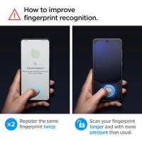 Spigen GLAS.TR EZ FIT 2-Pack - Szkło hartowane do Samsung Galaxy A56 5G / S24 FE (2 sztuki)