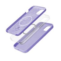 Crong Color Cover Magnetic - Etui iPhone 14 / iPhone 13 MagSafe (fioletowy)