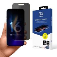 3mk Silky Matt Privacy - Matowa folia prywatyzująca do iPhone 16 3mk Silky Matt Privacy - Matowa folia prywatyzująca do iPhone 16