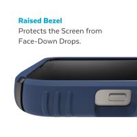 Speck Presidio2 Grip Magsafe - Etui iPhone 15 Plus / iPhone 14 Plus (Coastal Blue / Black / White)