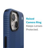 Speck Presidio2 Grip Magsafe - Etui iPhone 15 Plus / iPhone 14 Plus (Coastal Blue / Black / White)