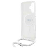 Karl Lagerfeld Crossbody IML Karl Head MagSafe - Etui iPhone 16 (przezroczysty)