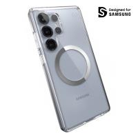 Speck Presidio Perfect-Clear Magnet - Etui Samsung Galaxy S25 Ultra MagSafe (Clear / Chrome Finish / Serene Silver) Speck Presidio Perfect-Clear Magnet - Etui Samsung Galaxy S25 Ultra MagSafe (Clear / Chrome Finish / Serene Silver)