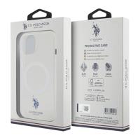 US Polo Assn MagSafe Collection - Etui iPhone 15 (przezroczysty)